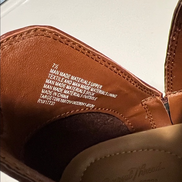 Women’s Brown Leather Slip-On Shoes - Picture 3 of 5